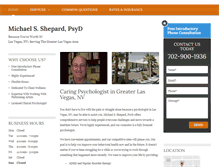 Tablet Screenshot of clinicalpsychologylasvegas.com